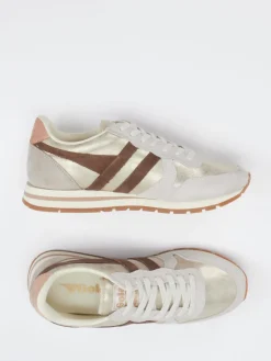 – Sneaker aus Veloursleder und Textil*Gola