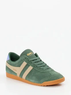 – Sneaker aus Veloursleder in Salbei*Gola New