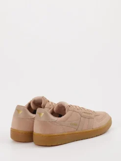 – Sneaker aus Veloursleder in Rosébeige*Gola
