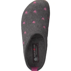 – Filzclogs aus Schurwolle anthrazit*Haflinger