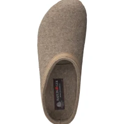 Herren Haflinger – Filzpantoffel aus Wolle in Beige