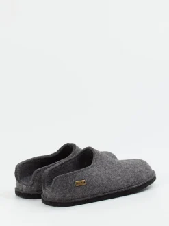 – Filzpantoffel aus Schurwolle anthrazit*Haflinger Discount