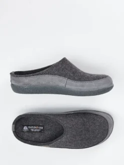 – Filzpantoffeln aus Schurwolle anthrazit*Haflinger Clearance