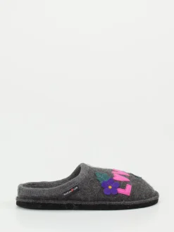 – Filzpantoffeln aus Wolle anthrazit*Haflinger New