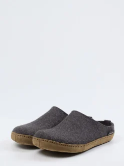 – Filzpantoffeln aus Wollfilz anthrazit*Haflinger Discount