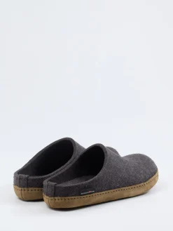 – Filzpantoffeln aus Wollfilz anthrazit*Haflinger Discount