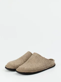 – Filzpantoffeln aus Wolle in grau*Haflinger Discount