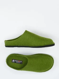 – Filzpantoffeln aus Schurwolle moos*Haflinger Clearance