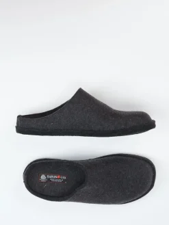 – Filzpantoffeln aus Schurwolle anthrazit*Haflinger New