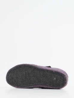 – Filzpantoffeln aus Schurwolle fliederlila*Haflinger Hot