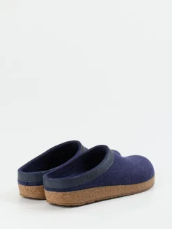 Herren Haflinger – Filzpantoffeln aus Schurwolle Dunkel