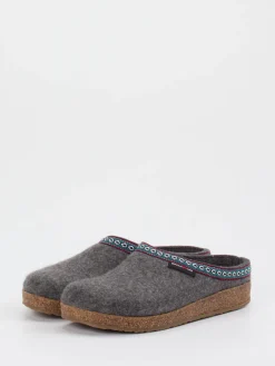 – Hausschuh aus Wollfilz in Anthrazit*Haflinger Clearance