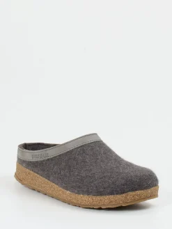 – Pantoffeln aus Wollfilz in Anthrazitgrau*Haflinger