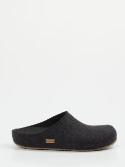 – Pantoffeln aus Wollfilz in Anthrazit*Haflinger Online