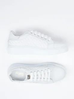 – Low-Top Sneaker aus Kalbleder grau*Harris Outlet