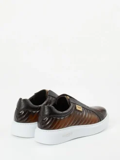 Herren Harris – Slip-On Sneaker aus Kalbleder Dunkel