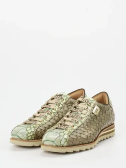 Herren Harris – Sneaker aus Flechtleder in Salbei