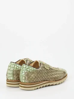 Herren Harris – Sneaker aus Flechtleder in Salbei