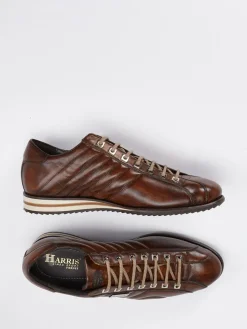 Herren Harris – Sneaker aus geprägtem Glattleder