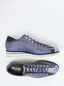 Herren Harris – Sneaker aus geprägtem Leder in