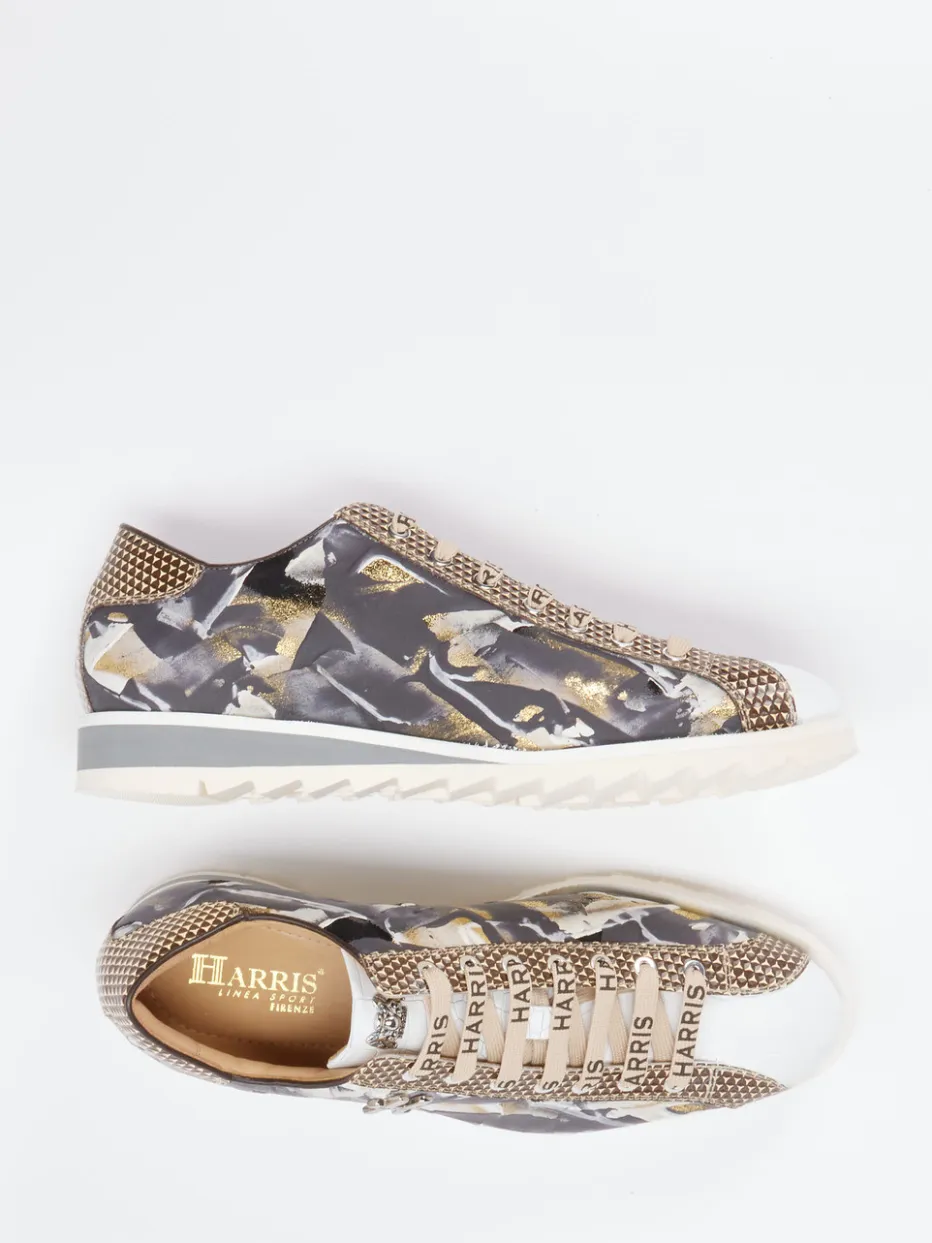 Herren Harris – Sneaker aus Kalbleder mit 3D-Struktur