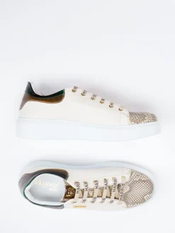 – Sneaker aus Kalbleder in Schlangenoptik*Harris Clearance