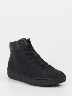 – High-Top Sneaker aus Nubukleder schwarz*Hartjes Online