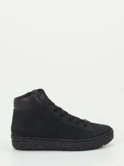 – High-Top Sneaker aus Nubukleder schwarz*Hartjes Online