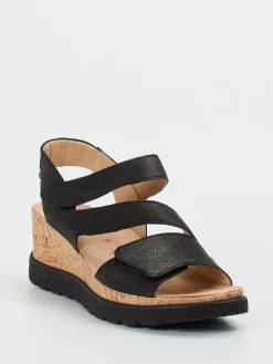 Damen Hartjes – Keilsandalette aus Kalbleder