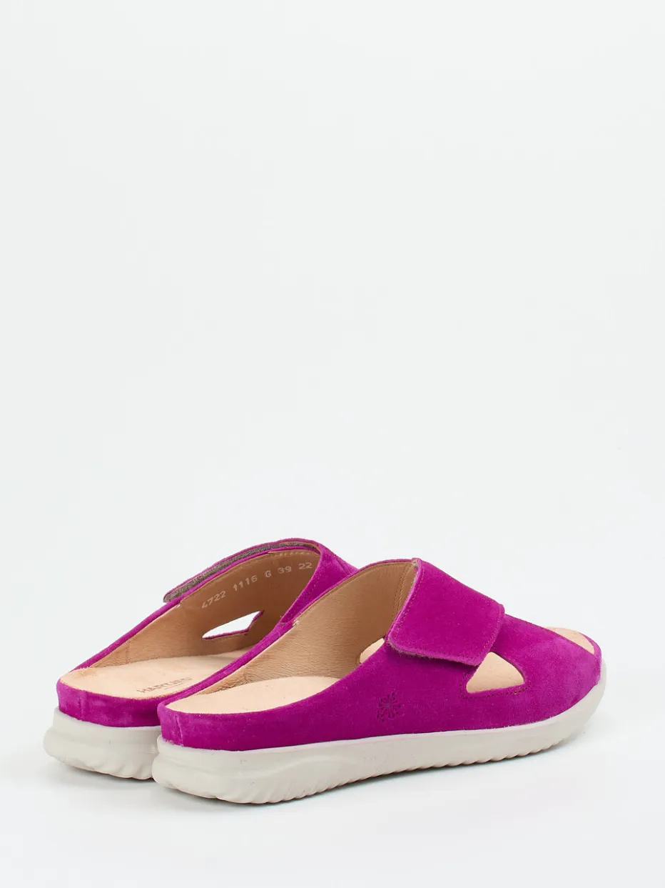 – Komfort-Pantolette aus Veloursleder*Hartjes