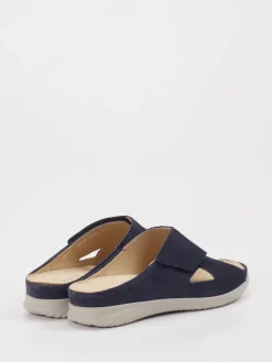 – Komfort-Pantoletten aus Veloursleder Dunkel*Hartjes Online