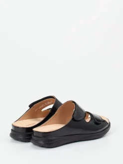 – Komfort-Pantolette aus Lackleder*Hartjes