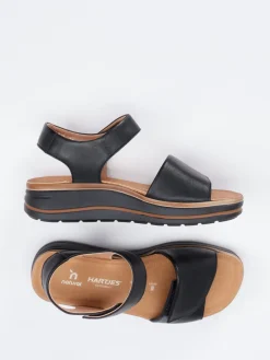 Damen Hartjes – Komfortsandale aus Kalbleder