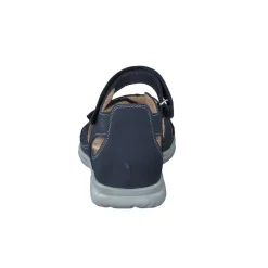 Damen Hartjes – Komfortsandale aus Nubukleder dunkel