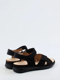 Damen Hartjes – Komfortsandale aus Nubukleder