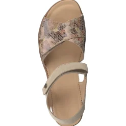 – Komfort-Sandalen aus Veloursleder grau*Hartjes Hot