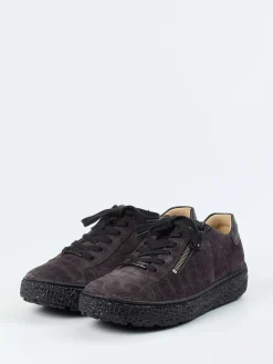 – Komfort-Sneaker aus Veloursleder anthrazit*Hartjes Hot