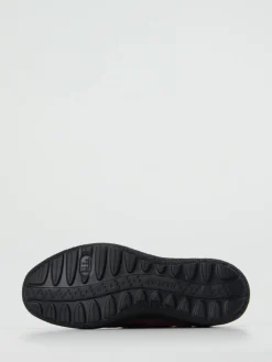 Damen Hartjes – Komfort-Sneaker aus Veloursleder Bordeaux