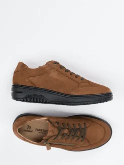 Damen Hartjes – Komfort-Sneaker aus Nubukleder