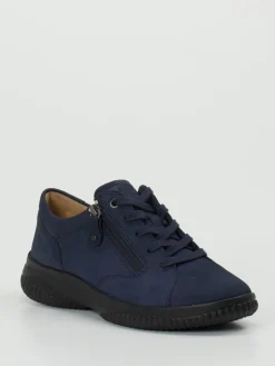 Damen Hartjes – Komfort-Sneaker aus Nubukleder marine