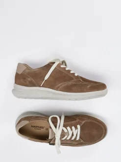 – Komfort-Sneaker aus Veloursleder mittel*Hartjes New