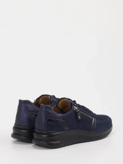 – Komfort-Sneaker aus Veloursleder dunkel*Hartjes Discount