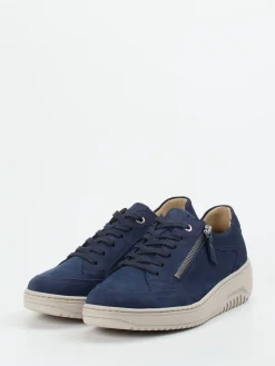 – Komfort-Sneaker aus Nubukleder Marine*Hartjes New