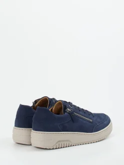 – Komfort-Sneaker aus Nubukleder Marine*Hartjes New