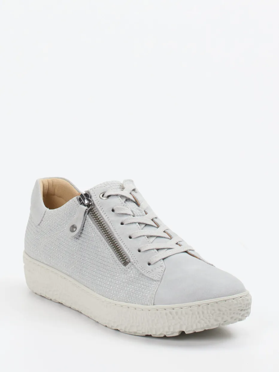 – Komfort-Sneaker aus Veloursleder hell*Hartjes Outlet