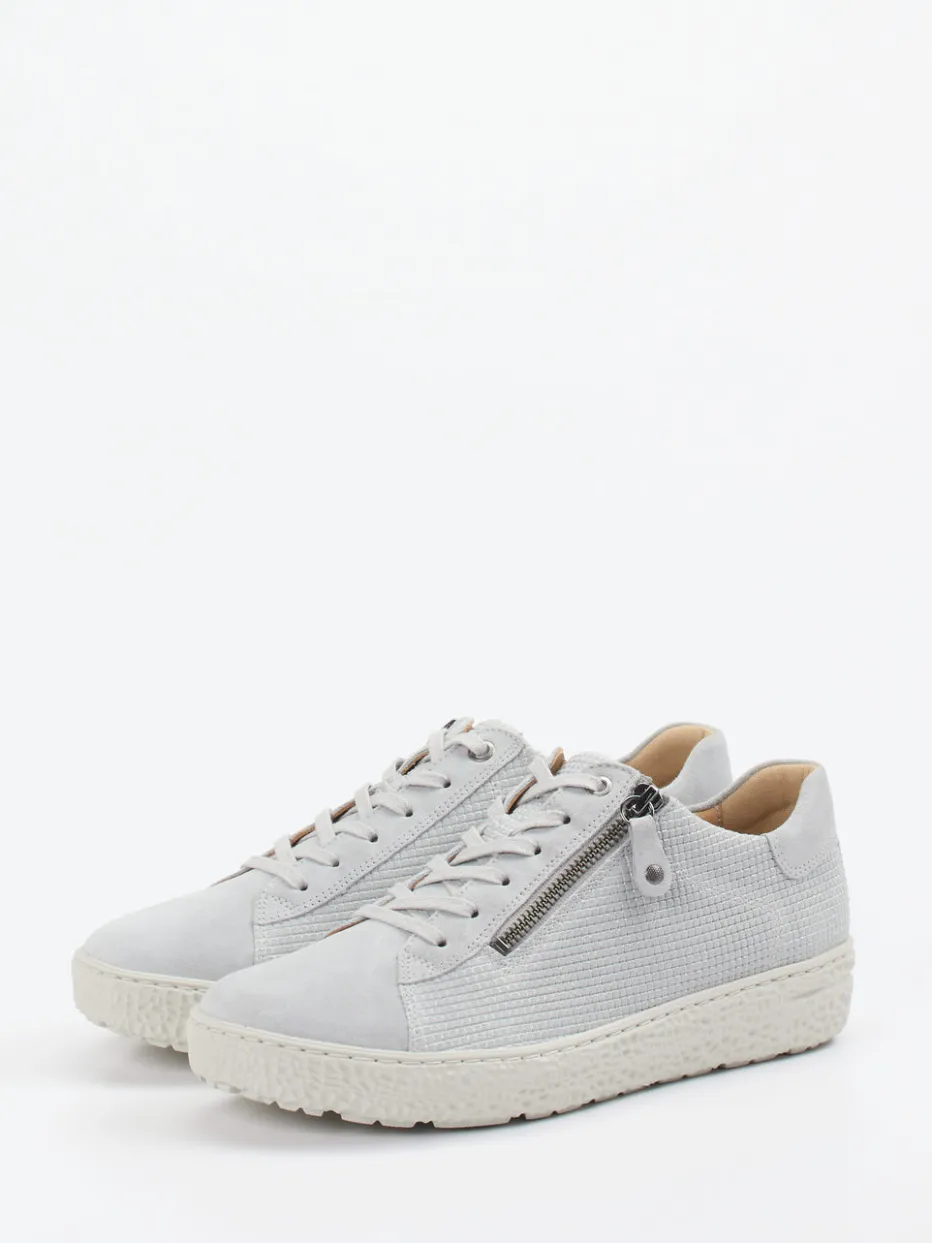 – Komfort-Sneaker aus Veloursleder hell*Hartjes Outlet