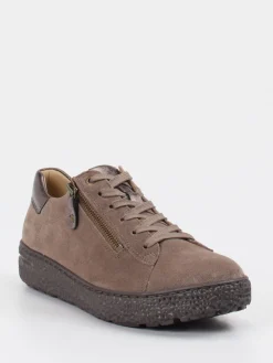 – Komfort-Sneaker aus Veloursleder taupe*Hartjes Hot