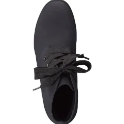 – Schnürstiefeletten aus Nubukleder Dunkel*Hartjes Outlet