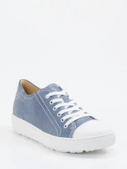 Damen Hartjes – Sneaker aus geprägtem Leder jeans