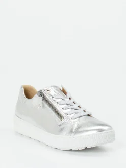 Damen Hartjes – Sneaker aus Metallicleder farben